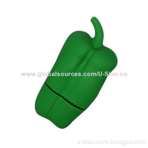 Silica Gel Customized Paper Shape 2/4/8/16/32GB USB Flash Drive with Your Logo